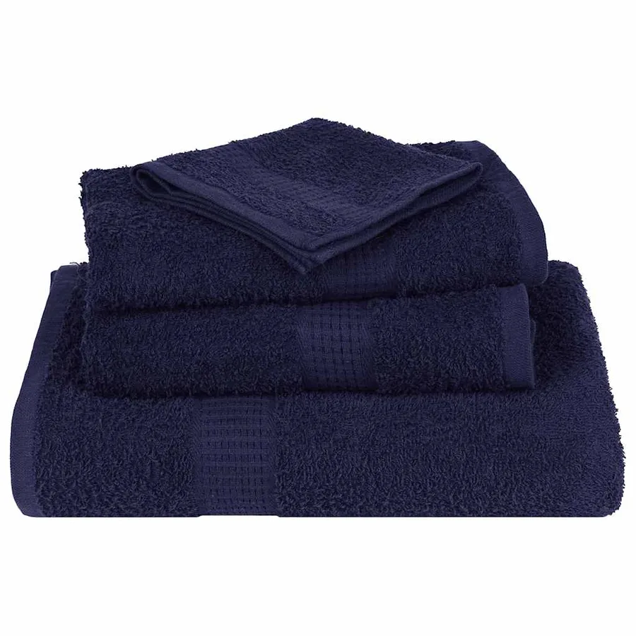 Ensemble de serviettes FROGN 6 pcs bleu marine 360 g/m² - 4