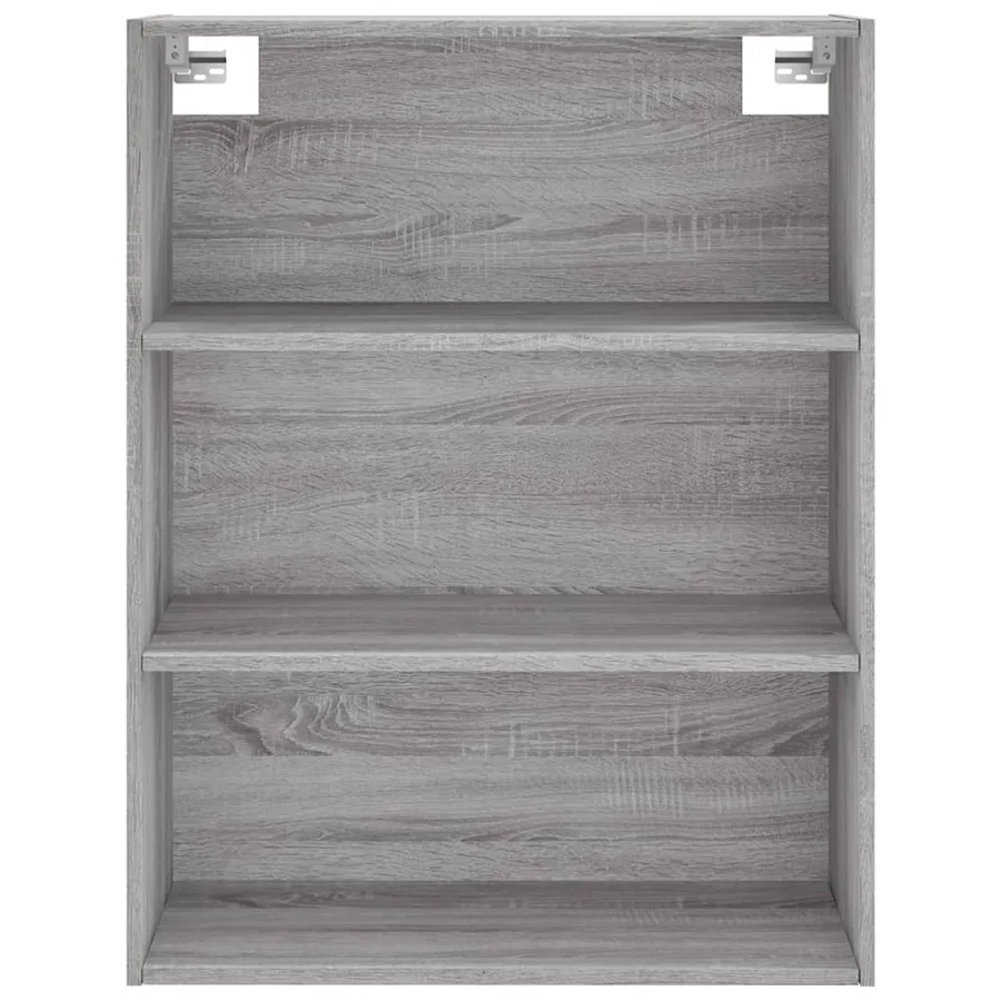 Buffet sonoma gris 69,5x32,5x180 cm bois d'ingénierie - 7