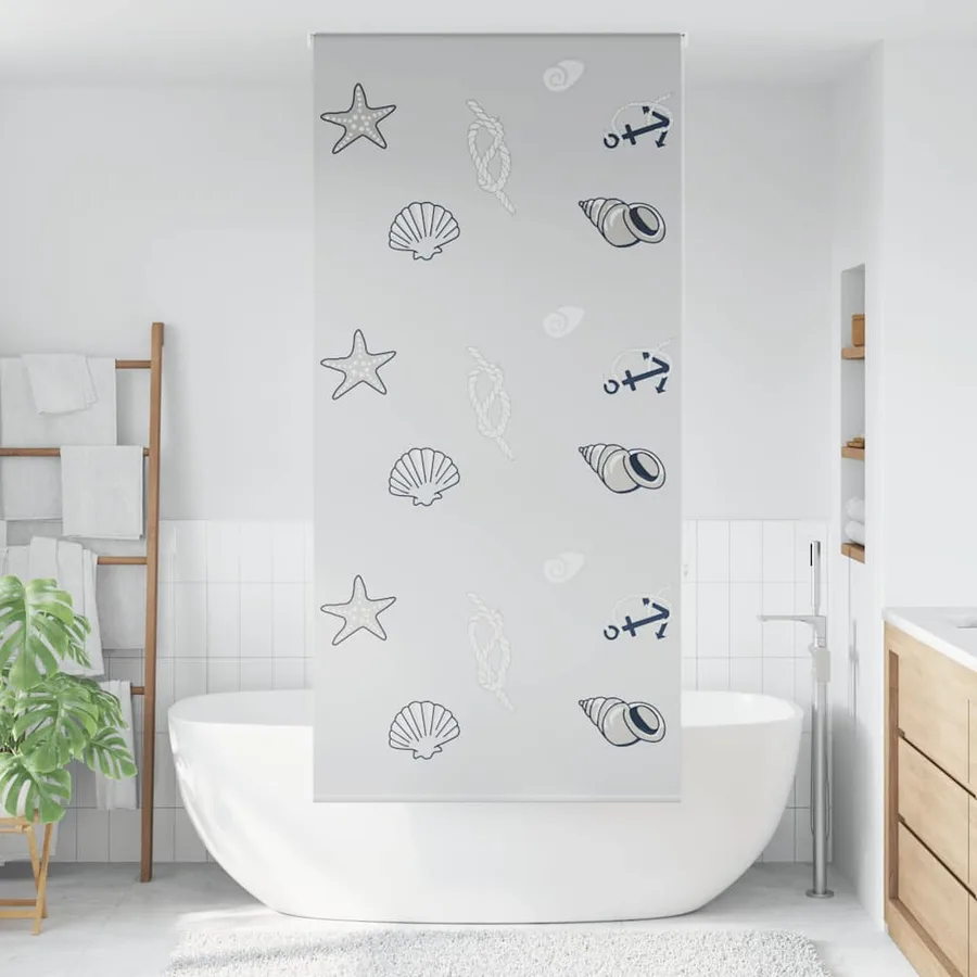 Store enrouleur de douche 90x240 cm largeur du tissu 86 cm - 2