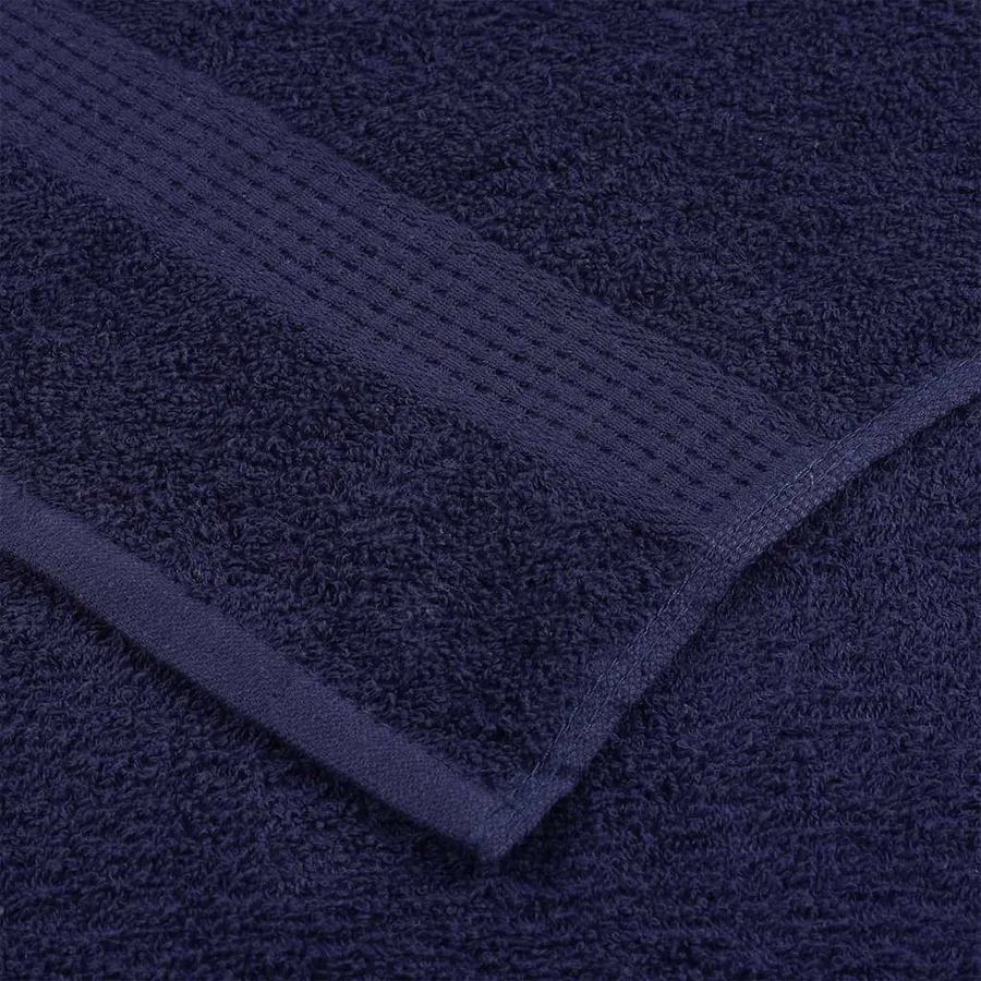 Serviettes d'invité FROGN 10 pcs bleu marine 30x50 cm 360 g/m² - 6