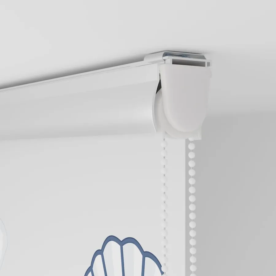 Store enrouleur de douche avec cassette largeur du tissu 116 cm - 9