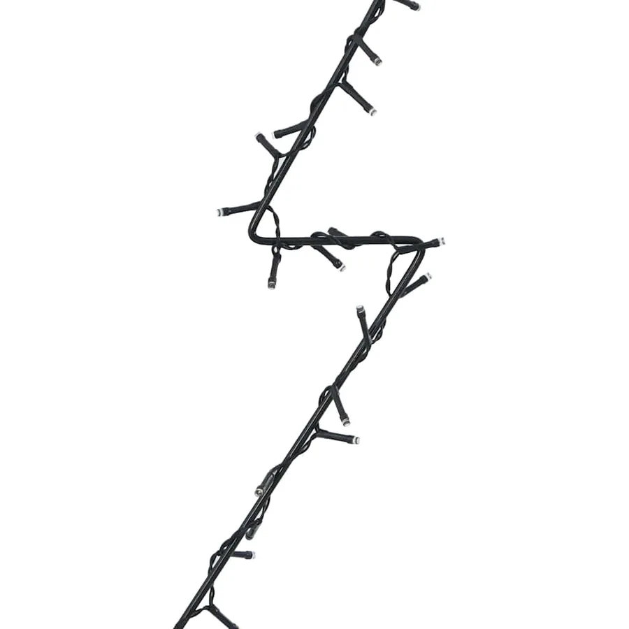 Lumières de Noël silhouette d'arbre de Noël 115 LED blanc chaud - 6