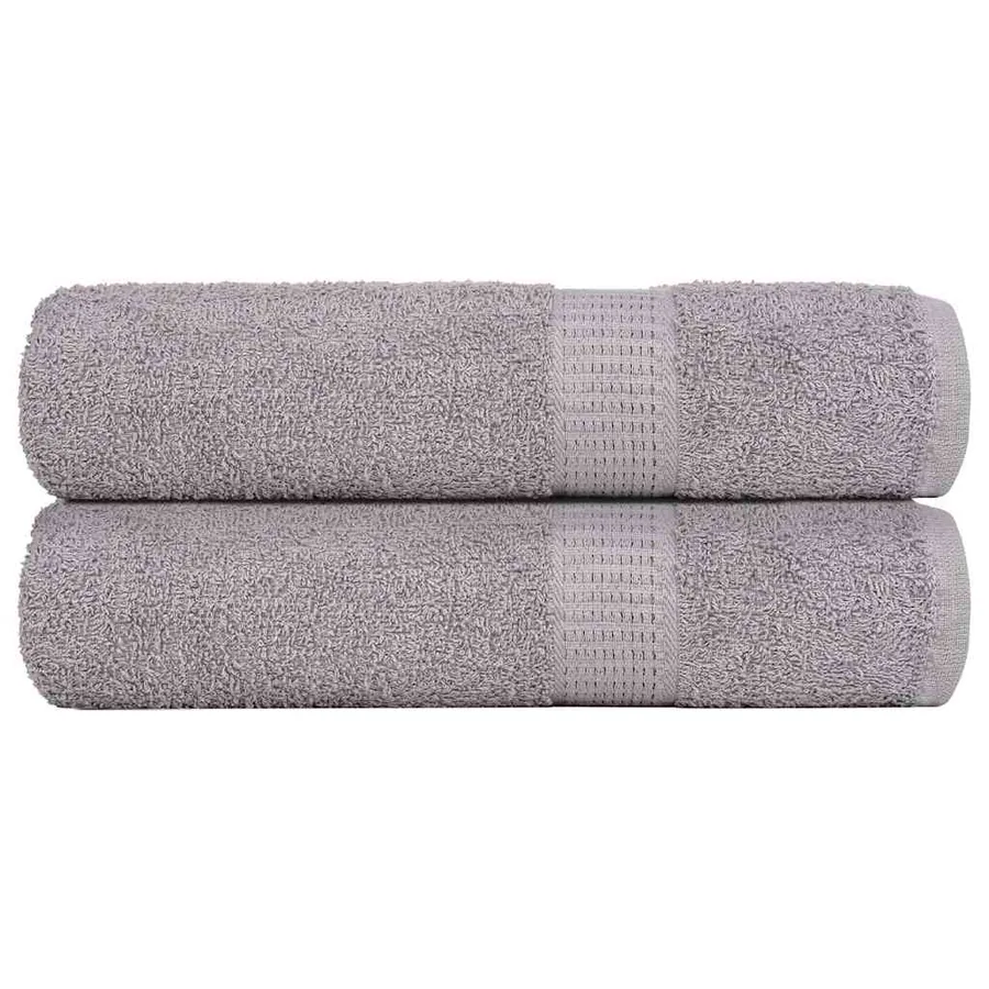 Essuie-mains FROGN 2 pcs gris 50x100 cm 360 g/m²