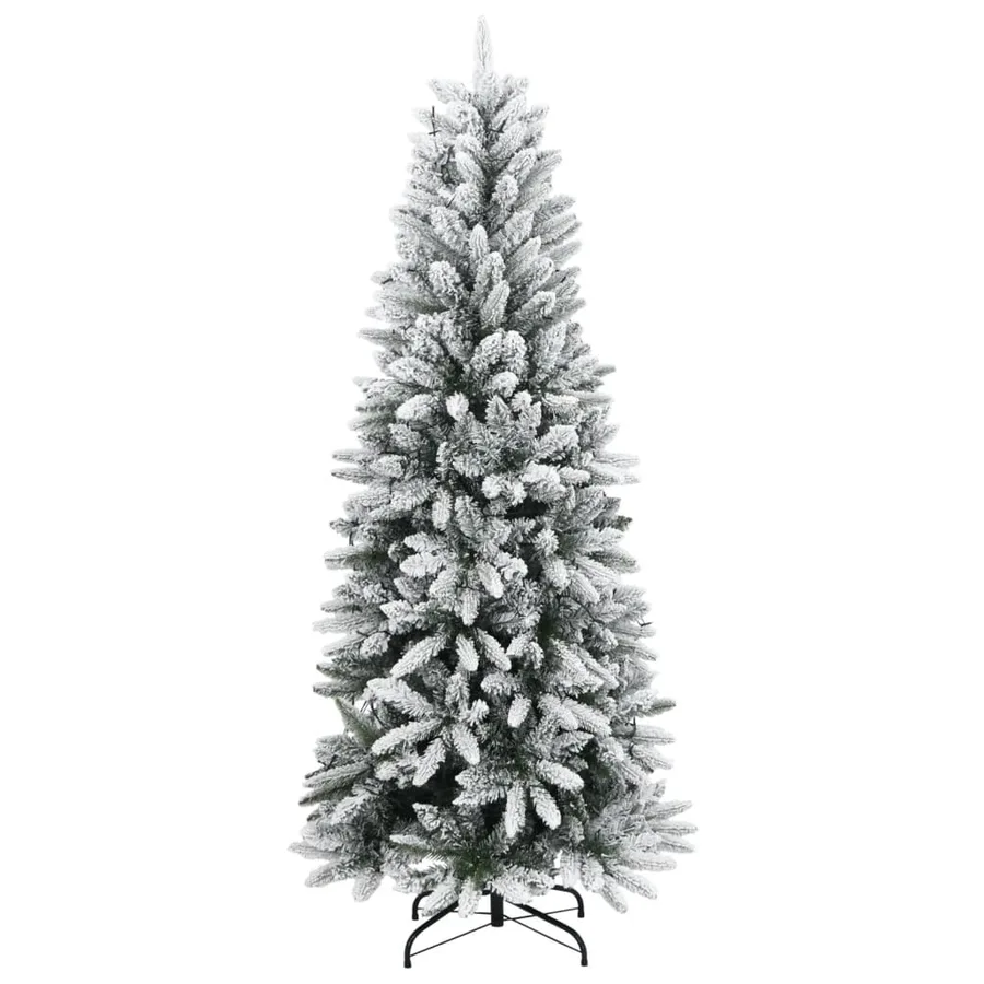 Sapin de Noël artificiel 300 LED et neige floquée 240 cm - 3