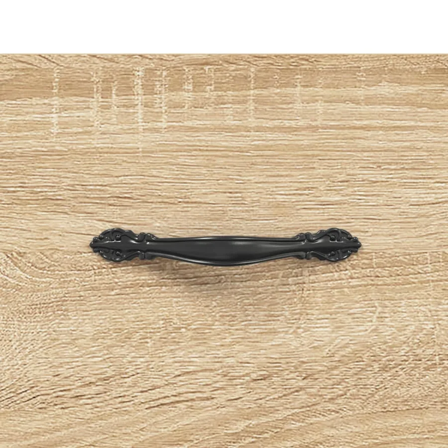 Buffet haut Chêne sonoma 69,5x34x180 cm Bois d'ingénierie - 10