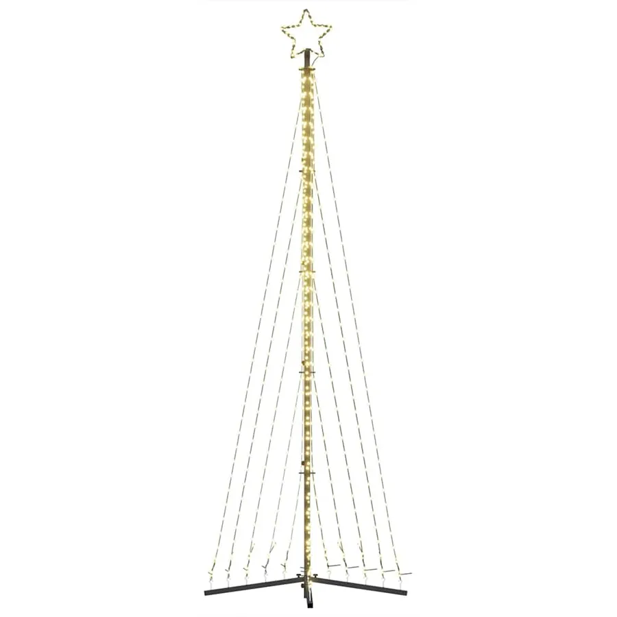 Sapin de Noël à LED 495 LED blanc chaud 300,5 cm - 6