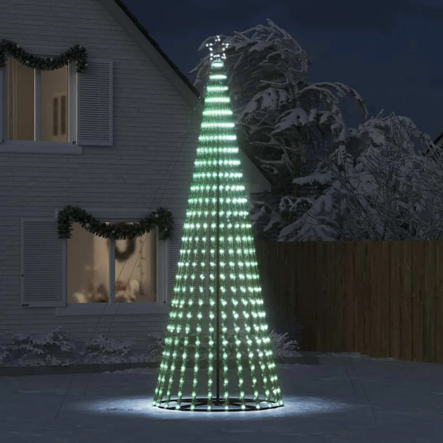 Sapin de Noël à LED 1028 LED blanc froid 403 cm - 3