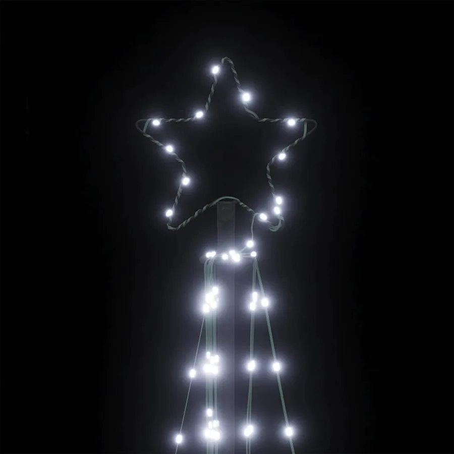 Sapin de Noël à LED 339 LED blanc froid 182 cm - 10