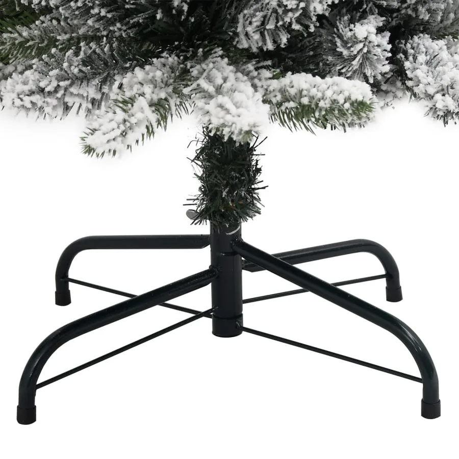 Sapin de Noël artificiel 300 LED et neige floquée 210 cm - 8