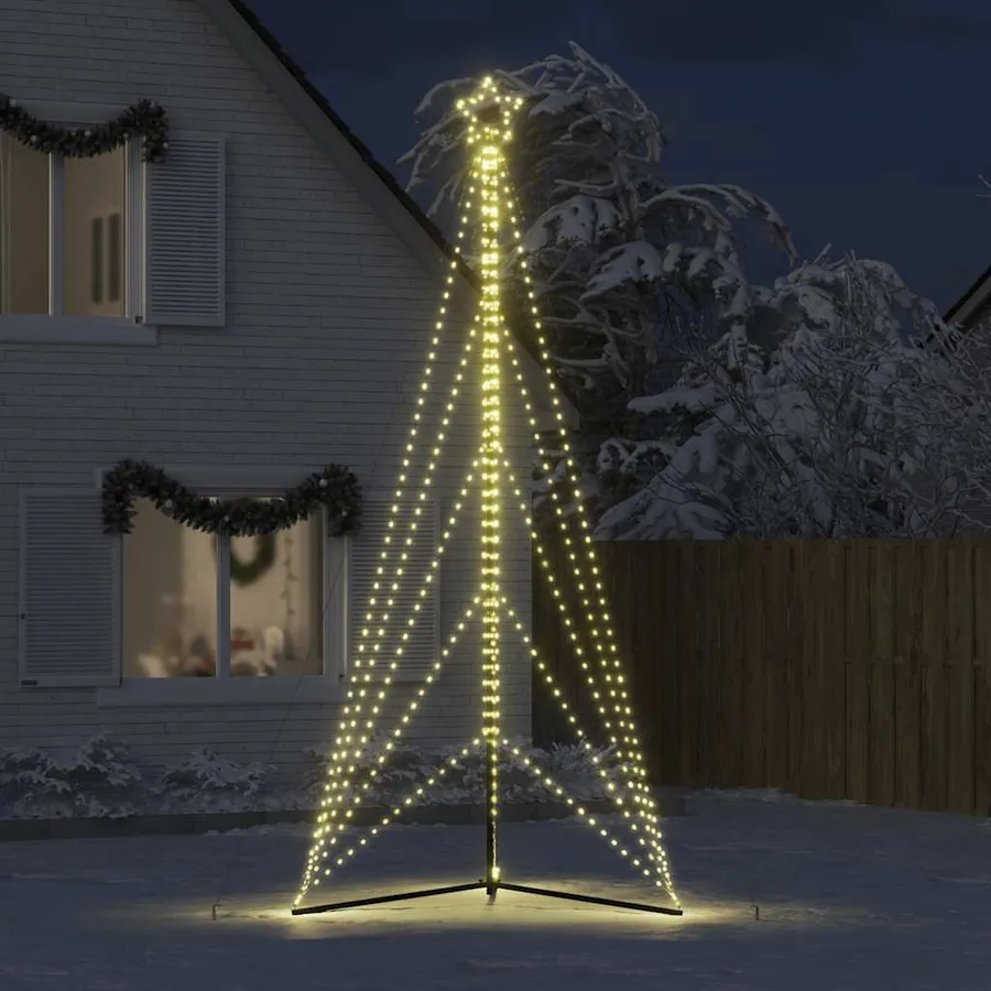 Sapin de Noël à LED 615 LED blanc chaud 404,5 cm - 3