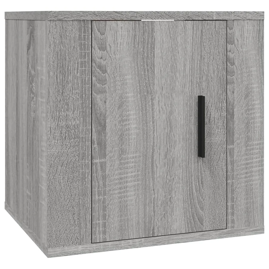 Ensemble de meubles TV 4 pcs Sonoma gris Bois d'ingénierie - 6