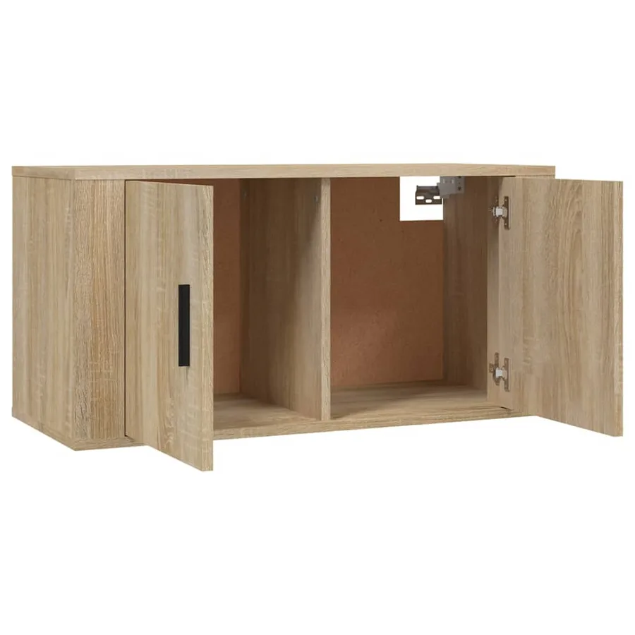 Ensemble de meubles TV 3 pcs Chêne sonoma Bois d'ingénierie - 5