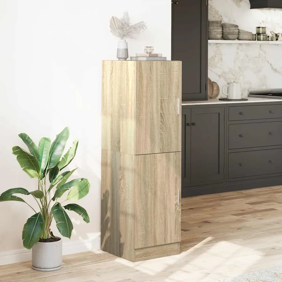 Armoire de cuisine chêne sonoma 38x41,5x131,5cm bois ingénierie - 3
