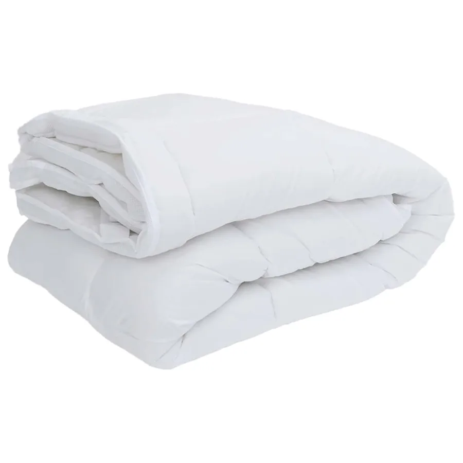 Protège-matelas blanc 120x220 cm - 2