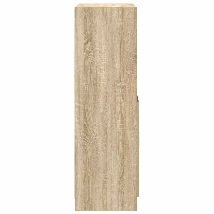Armoire de cuisine chêne sonoma 57x41,5x131,5cm bois ingénierie - 6