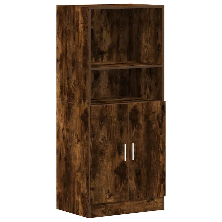 Ensemble d'armoires de cuisine 3 pcs chêne fumé - 7