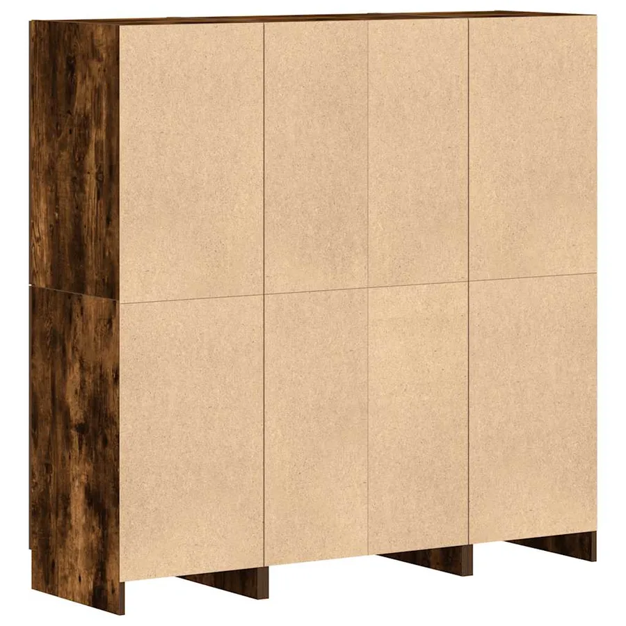 Ensemble d'armoires de cuisine 3 pcs chêne fumé - 9