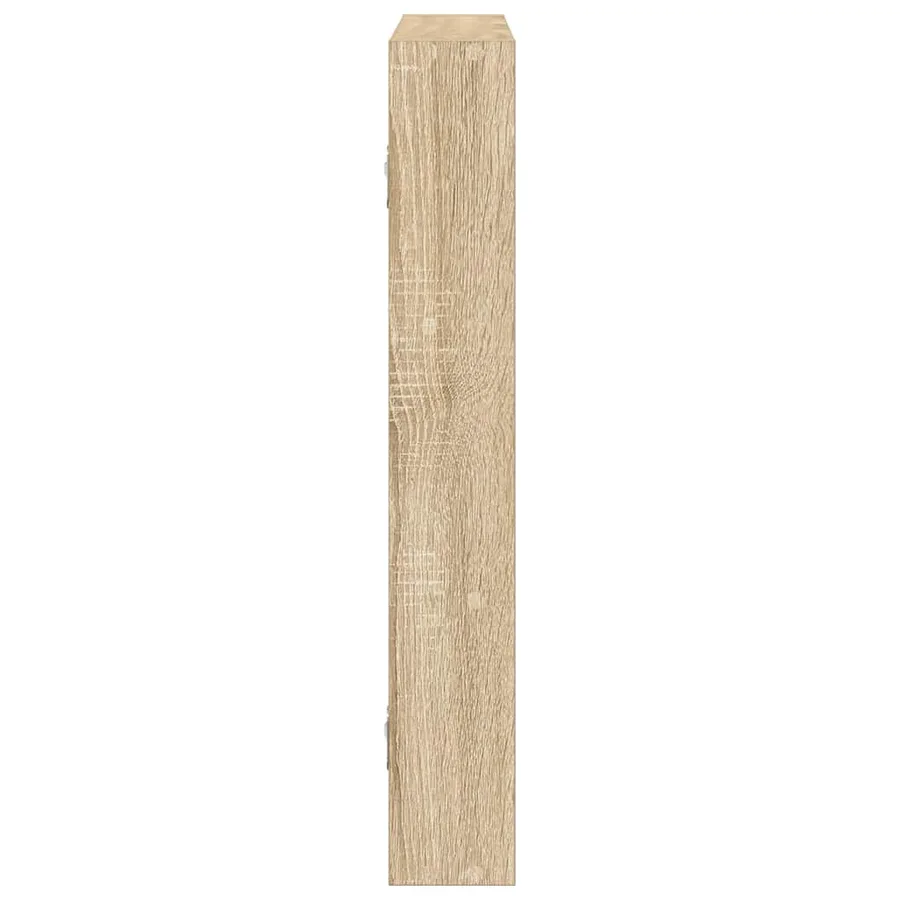 Étagère murale chêne sonoma 43x9x60 cm bois d'ingénierie - 5