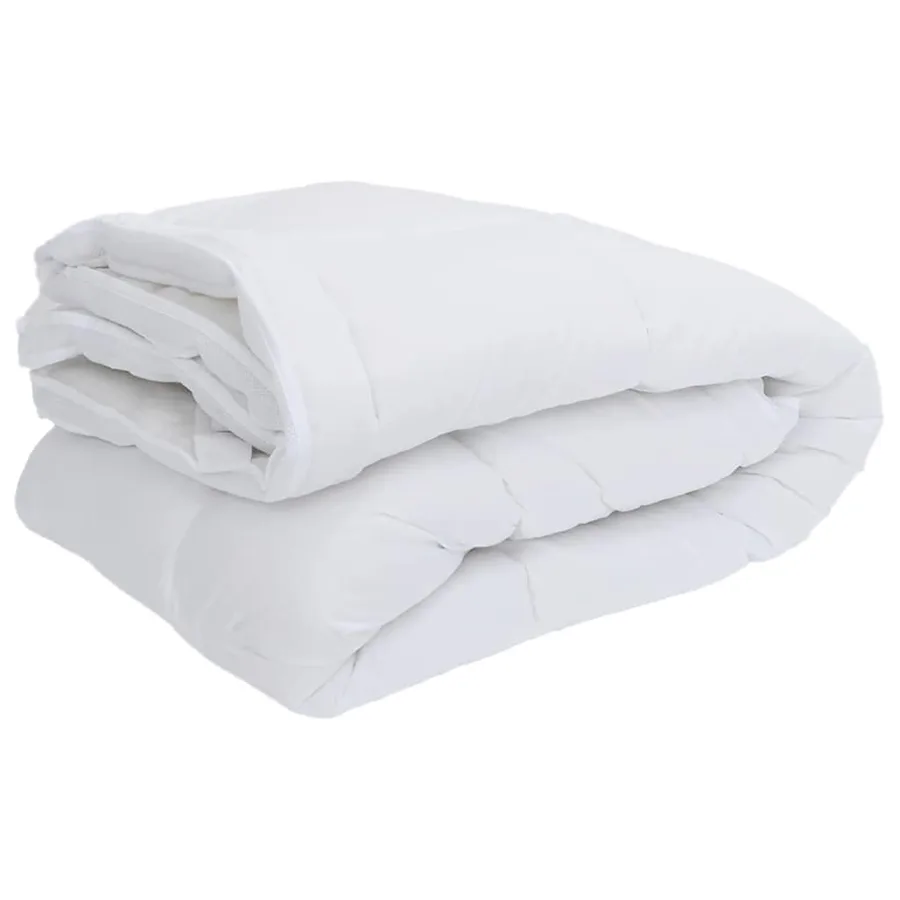Protège-matelas blanc 160x220 cm - 2