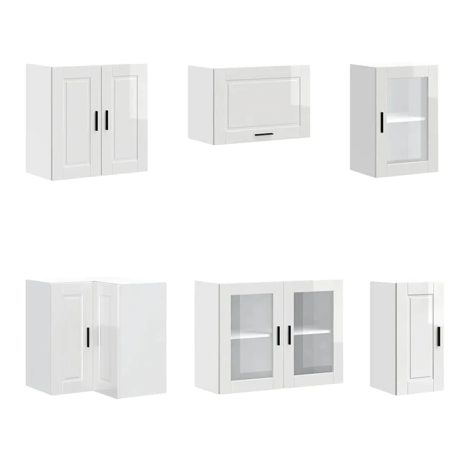 Ensemble d'armoires de cuisine 11 pcs Porto bois d'ingénierie - 5