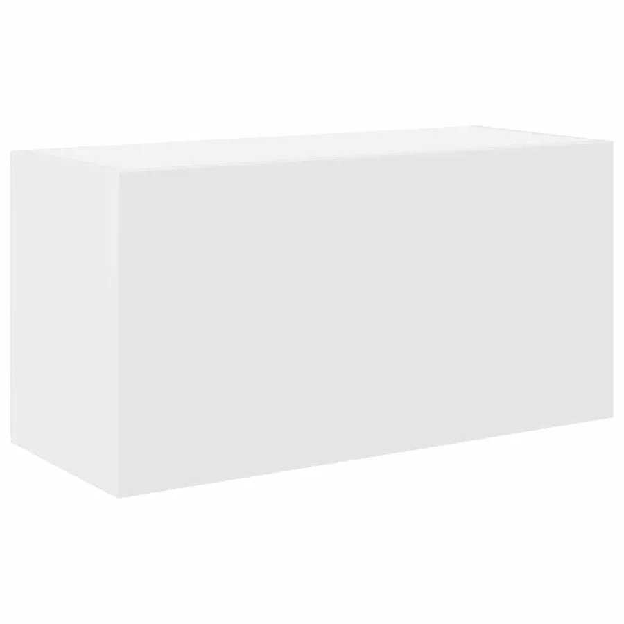 Armoire murale de bain blanc 60x25x30 cm bois d'ingénierie - 2