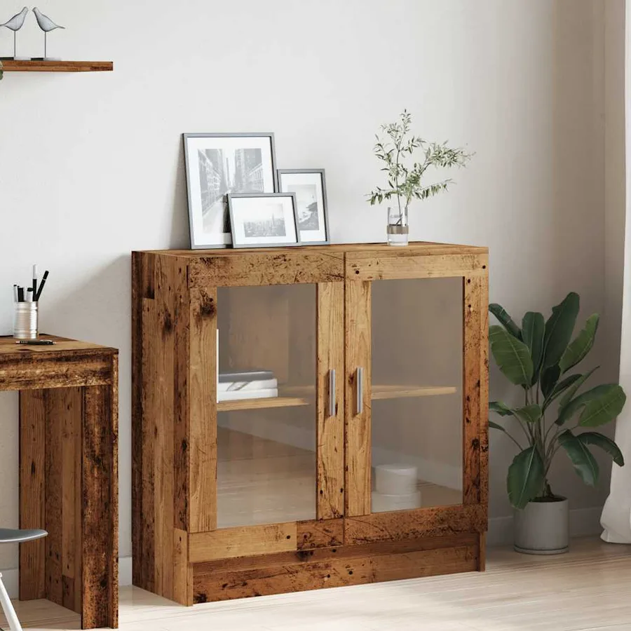 Meuble vieux bois 82,5x30,5x80 cm bois d'ingénierie - 4