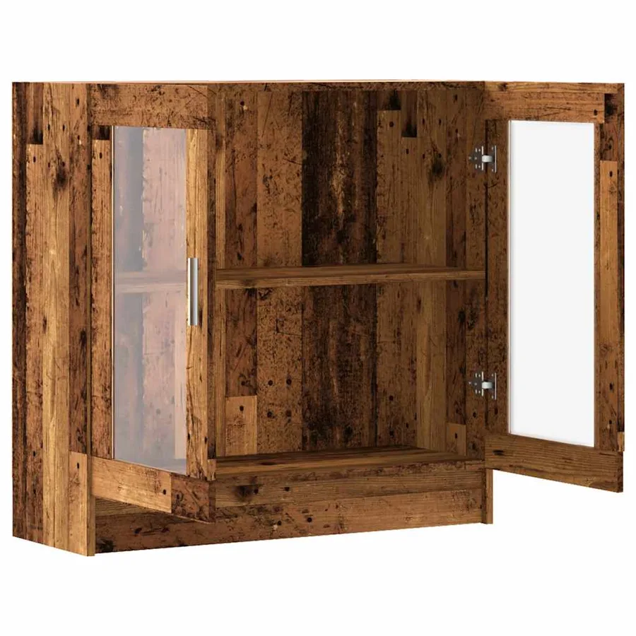 Meuble vieux bois 82,5x30,5x80 cm bois d'ingénierie - 9