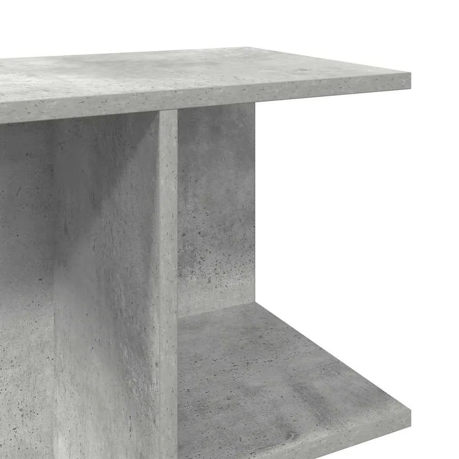 Tables de chevet 2 pcs gris béton 46,5x29x61 cm bois ingénierie - 9