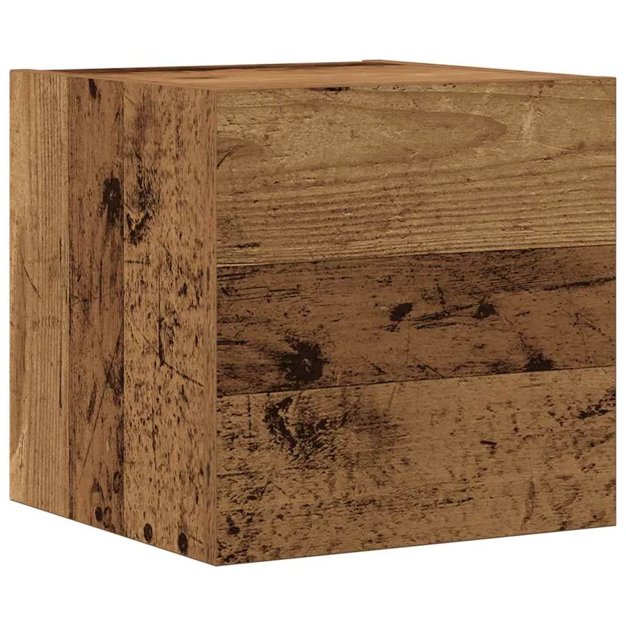 Ensemble de meuble TV mural 5 pcs vieux bois bois d'ingénierie - 4