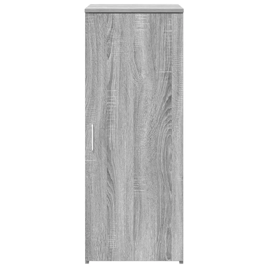 Armoire de rangement sonoma gris 40x45x103,5 cm bois ingénierie - 5