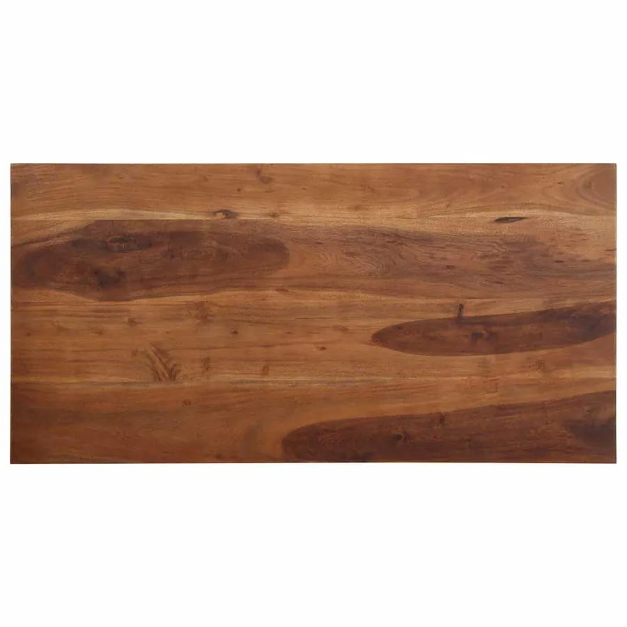 Table à manger 120x60x76 cm bois d'acacia massif - 4