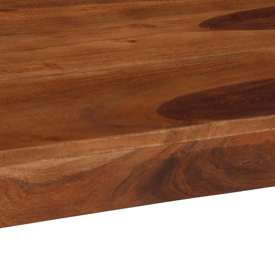 Table à manger 120x60x76 cm bois d'acacia massif - 6