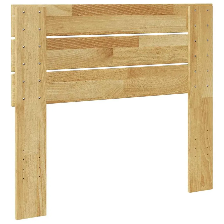 Tête de lit 80 cm bois massif de chêne - 6