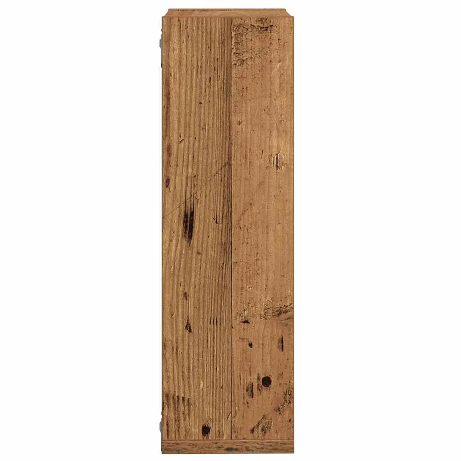 Étagères cube murales 2 pcs vieux bois 50x15x50 cm - 6