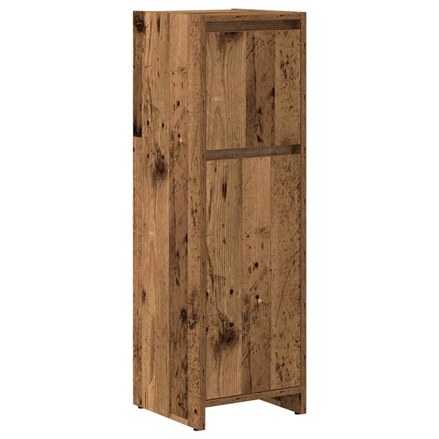 Ensemble de meubles salle de bain 4 pcs bois d'ingénierie - 4