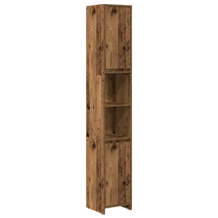 Ensemble de meubles salle de bain 4 pcs bois d'ingénierie - 6
