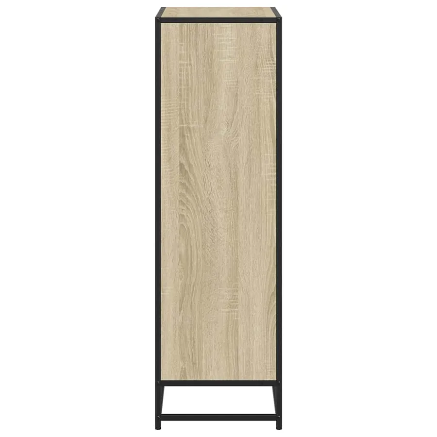 Bibliothèque chêne sonoma 65,5x33x107,5 cm bois d'ingénierie - 5