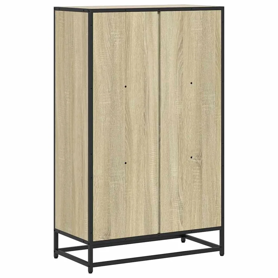 Bibliothèque chêne sonoma 65,5x33x107,5 cm bois d'ingénierie - 6