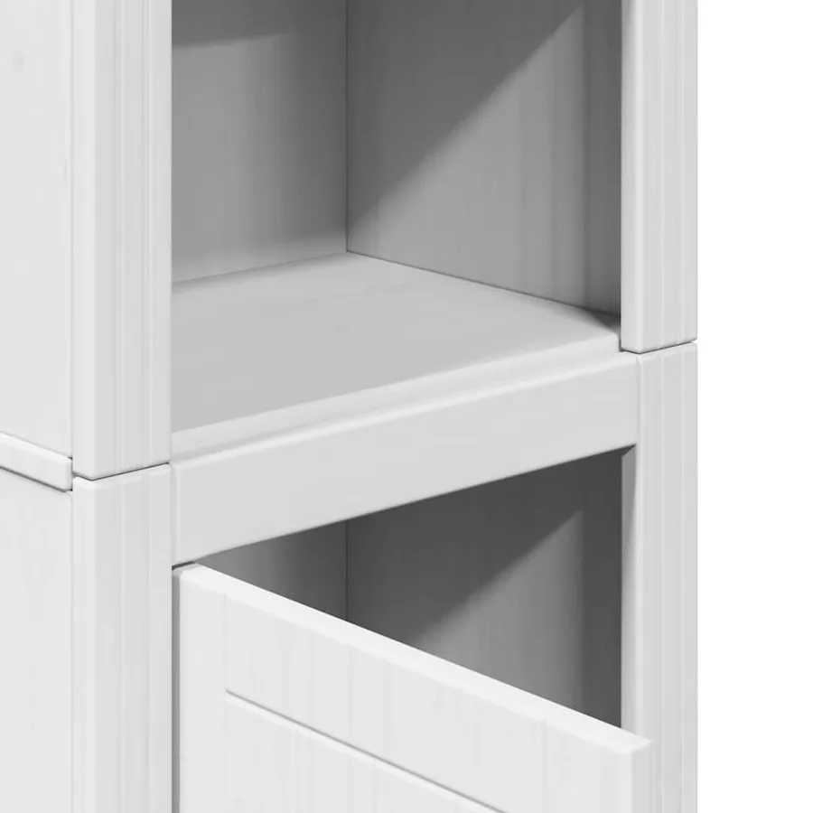 Armoire de salle de bain BODO blanc 44x30x160 cm - 7