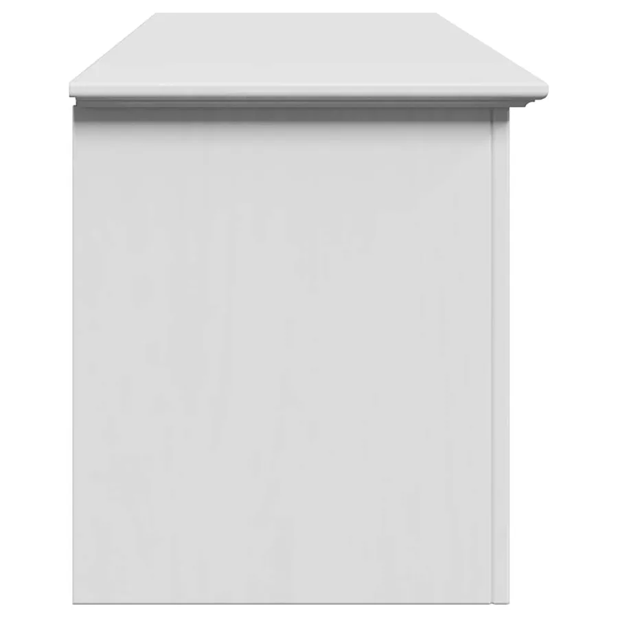 Banc de couloir BODO blanc 114x40x45 cm - 6