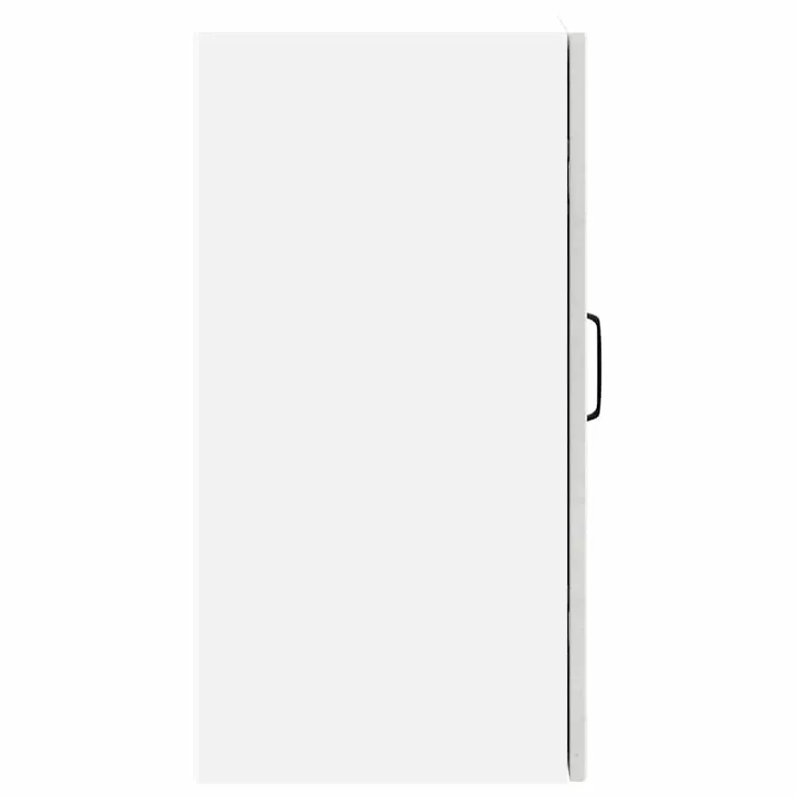 Armoire murale de cuisine Kalmar gris béton bois d'ingénierie - 6
