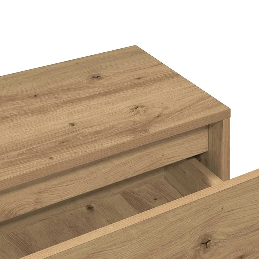 Ensemble de meubles de couloir chêne artisanal bois ingénierie - 8