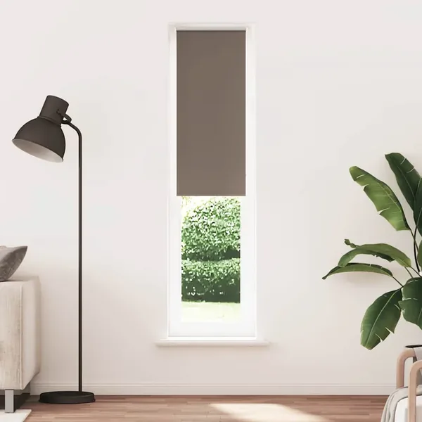 Store enrouleur occultant café 45x210cm largeur du tissu 40,7cm