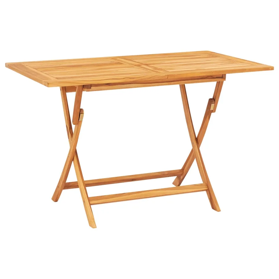 Ensemble à manger de jardin 5 pcs Bois de teck massif - 6