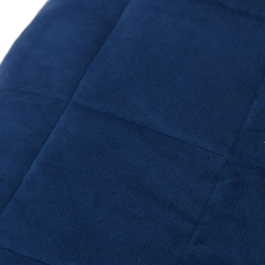 Couverture lestée Bleu 140x200 cm 6 kg Tissu - 4