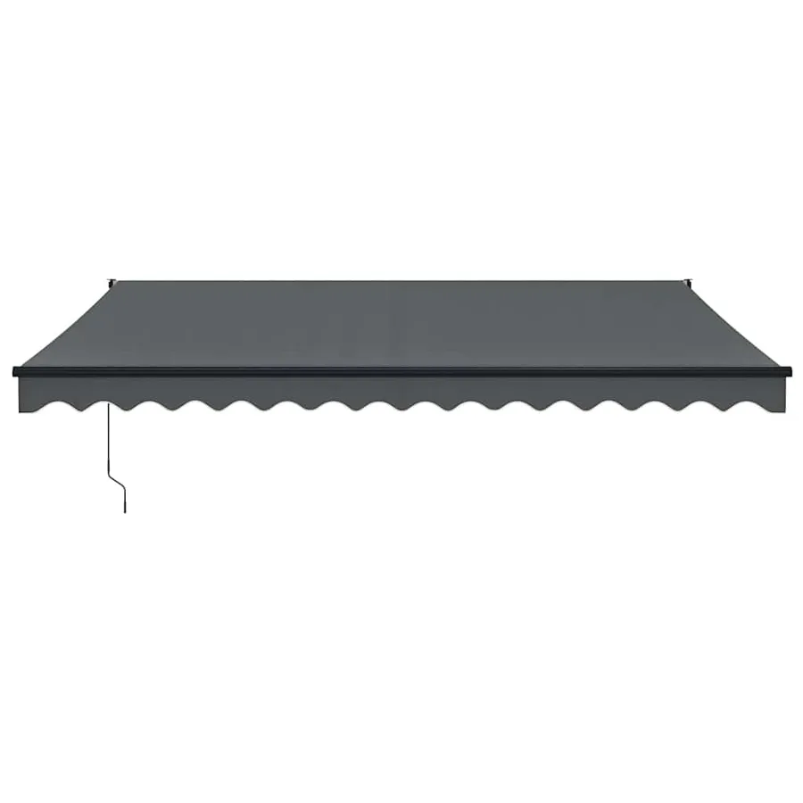 Auvent rétractable automatique anthracite 4,5x3 m - 3