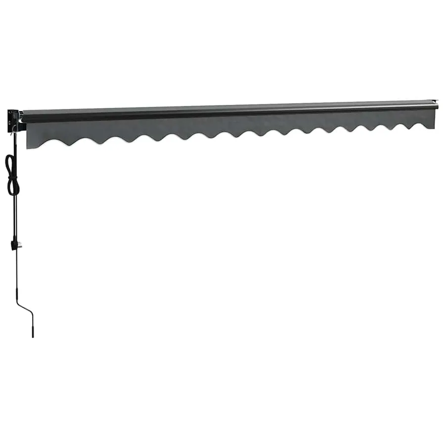 Auvent rétractable automatique anthracite 4,5x3 m - 4