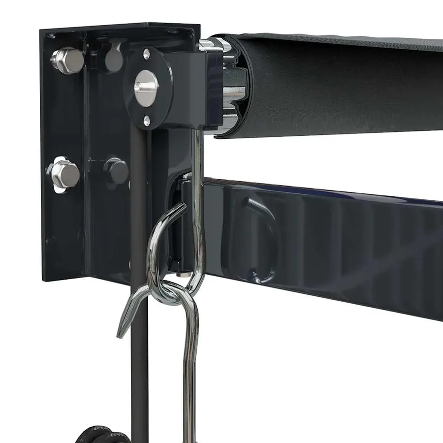 Auvent rétractable automatique anthracite 4,5x3 m - 7