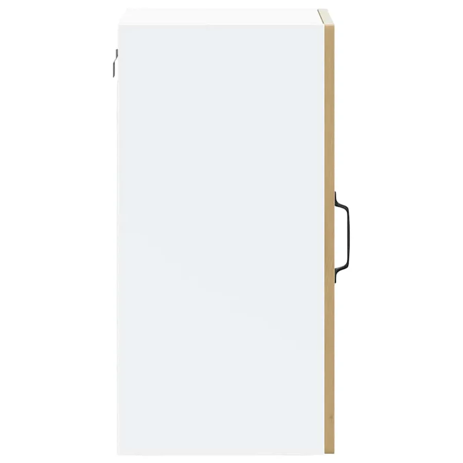 Armoire murale de cuisine avec porte vitrée "Kalmar" Chêne artisanal Bois d'ingénierie - 8