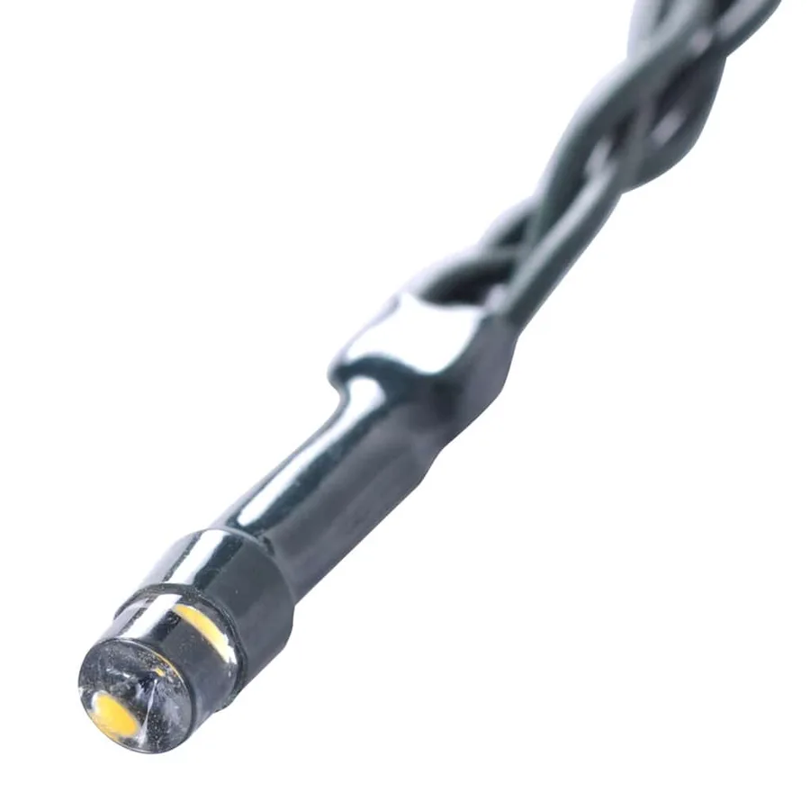 Boules de buis artificielles avec lumières LED 2 pcs vert 35 cm - 8